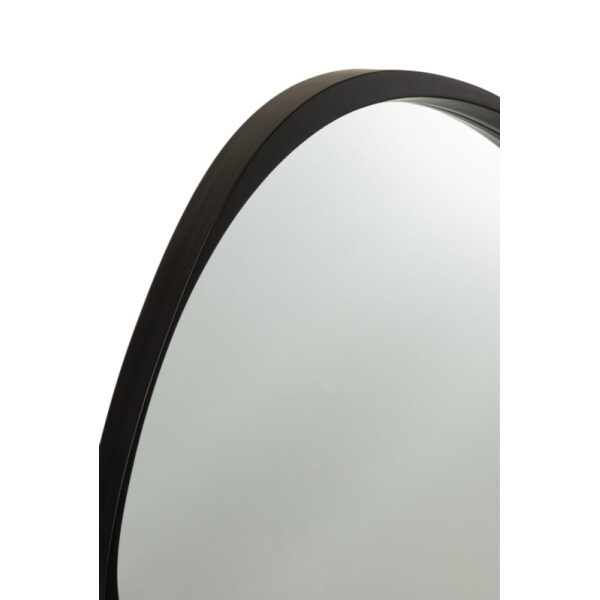 MIRROR GILES MDF/GLASS BLACK SMALL - Bilde 2