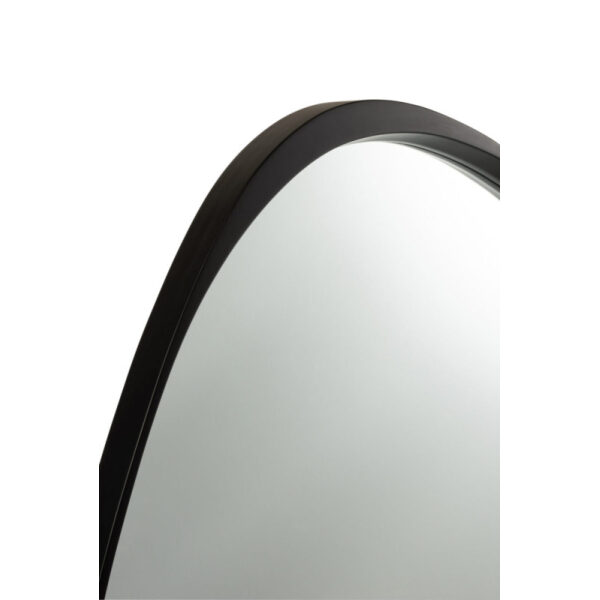 MIRROR GILES MDF/GLASS BLACK LARGE - Bilde 2