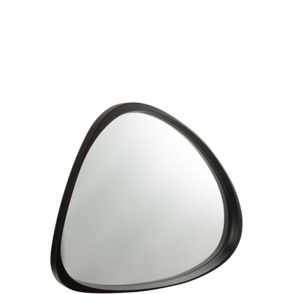 MIRROR GILES MDF/GLASS BLACK LARGE