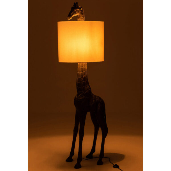 LAMP GIRAFFE POLY DARK BROWN - Bilde 3