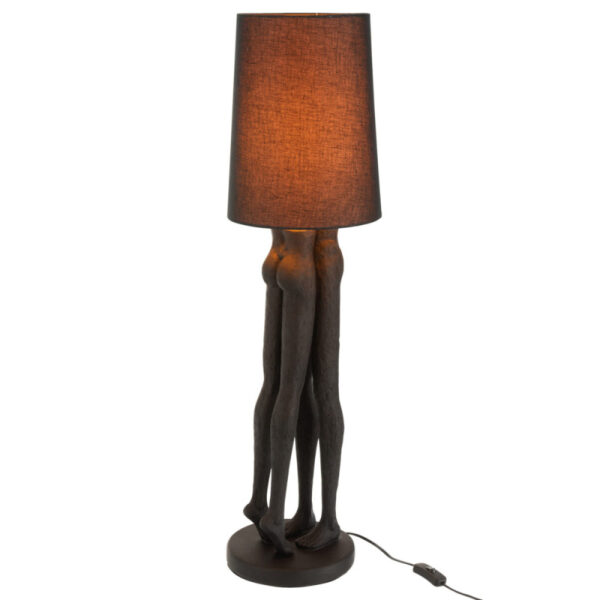 LAMP COUPLE POLY BLACK - Bilde 2