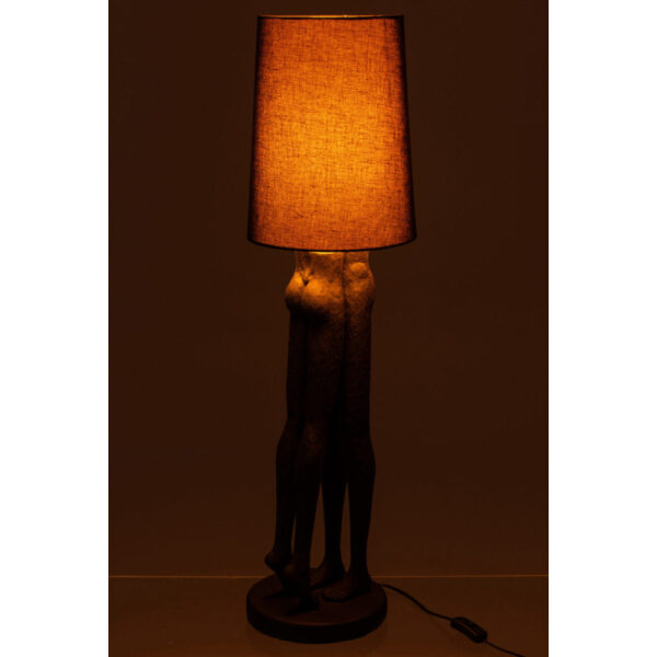 LAMP COUPLE POLY BLACK - Bilde 3