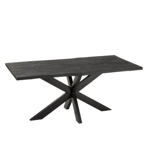 DINING TABLE GERARD MANGO WOOD BLACK