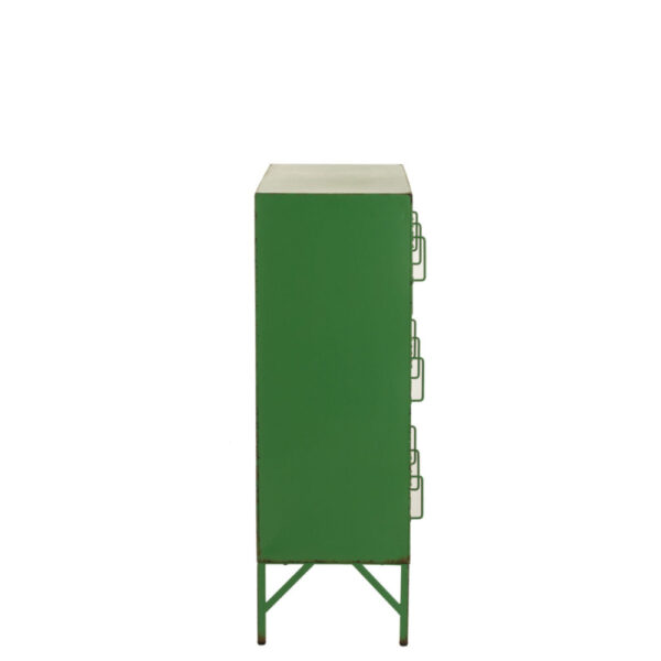 CUPBOARD 9DOORS METAL GREEN - Bilde 2