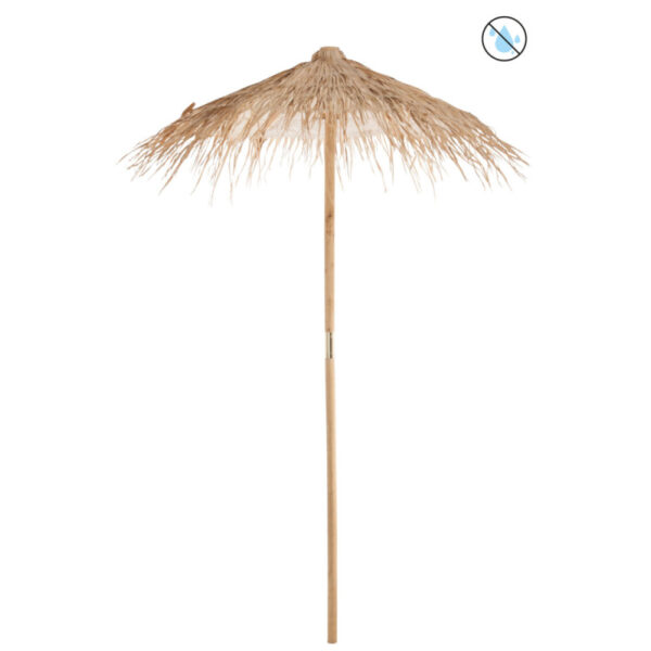 PARASOL STRAW NATURAL SMALL