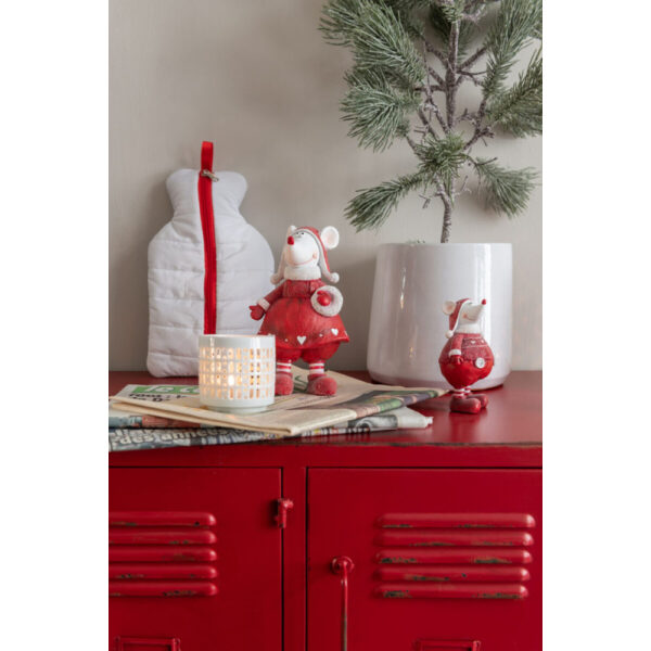 CUPBOARD 9 DRAWER METAL RED - Bilde 10