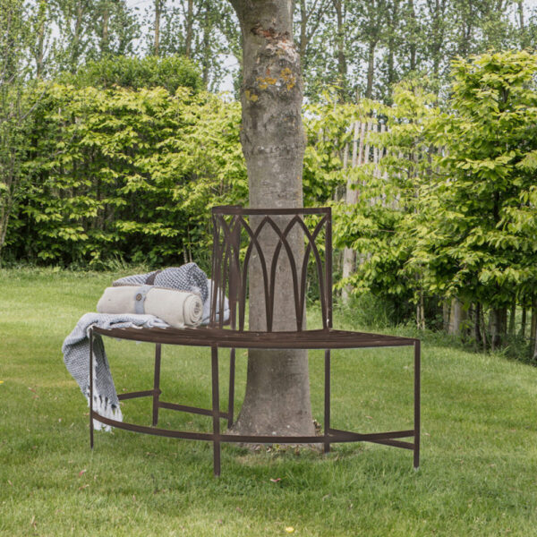 Alberoni Outdoor Tree Bench Seat Ember- - Bilde 2