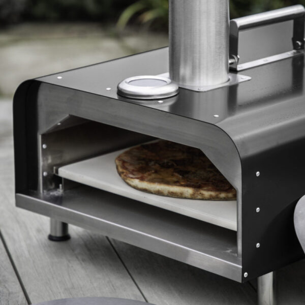 Sassari Pellet Pizza Oven Black- - Bilde 3