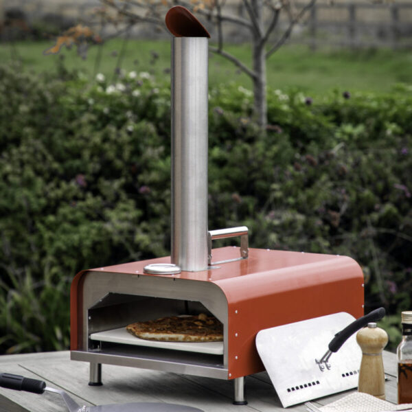 Sassari Pellet Pizza Oven Red- - Bilde 2