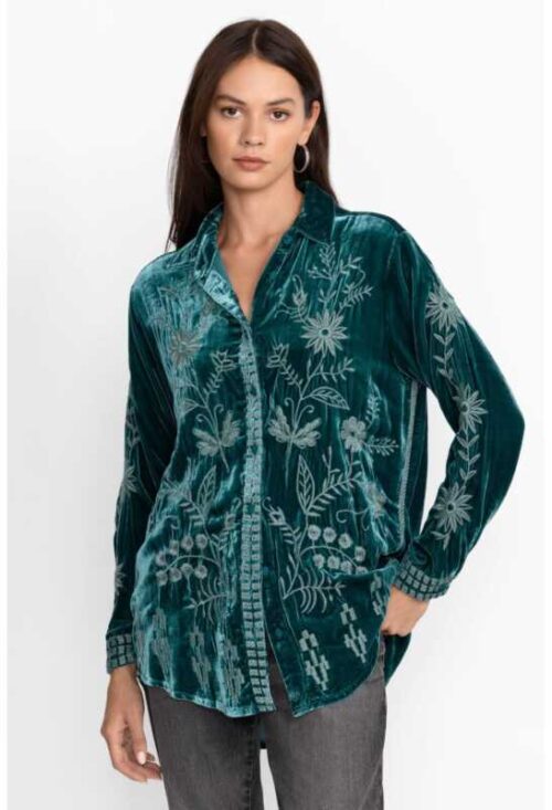 Johnny Was Skjorte - Georgina Velvet Oversized shirt - Bilde 3