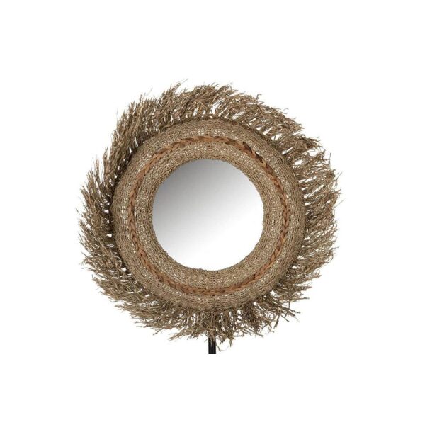 MIRROR MAEL ROUND GRASS NATURAL - Bilde 3