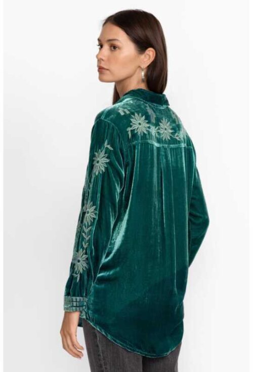 Johnny Was Skjorte - Georgina Velvet Oversized shirt - Bilde 2