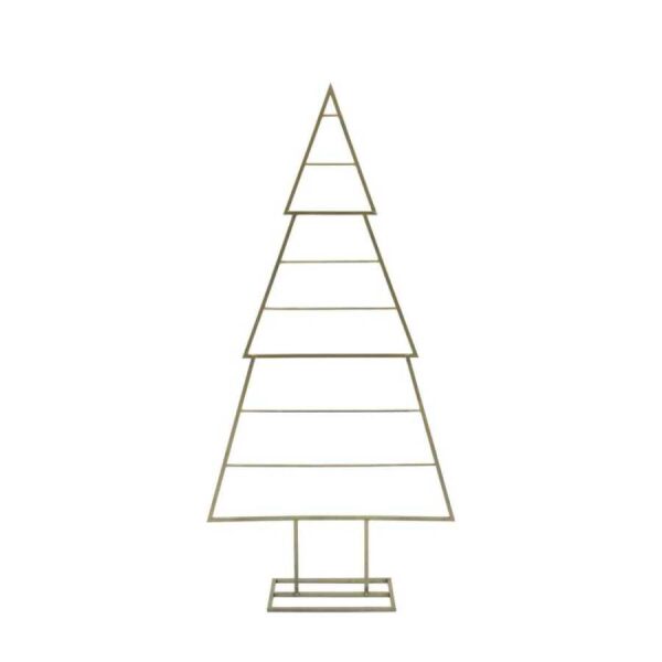 Gunnar Tree with Hooks Large Gold 800x300x1640mm-