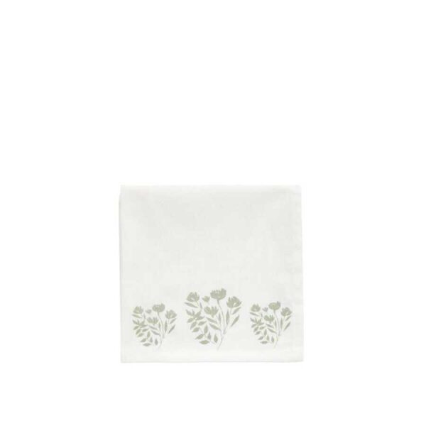 Sage Floral Napkin 450x450 (4pk)-