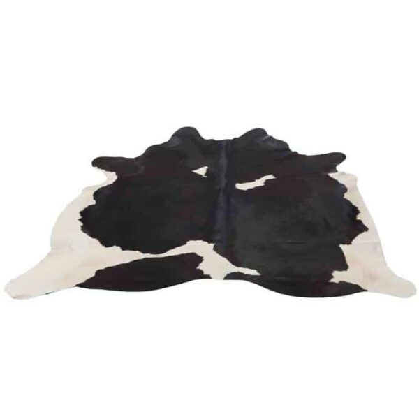 COW SKIN LEATHER BLACK/WHITE 3-4M² - Bilde 4