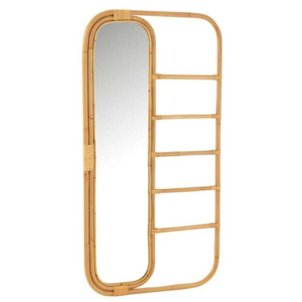 MIRROR LADDER RATTAN NATURAL