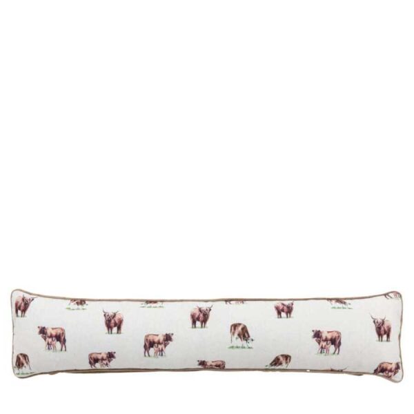 Watercolour Kilburn Cow Draught Excluder-