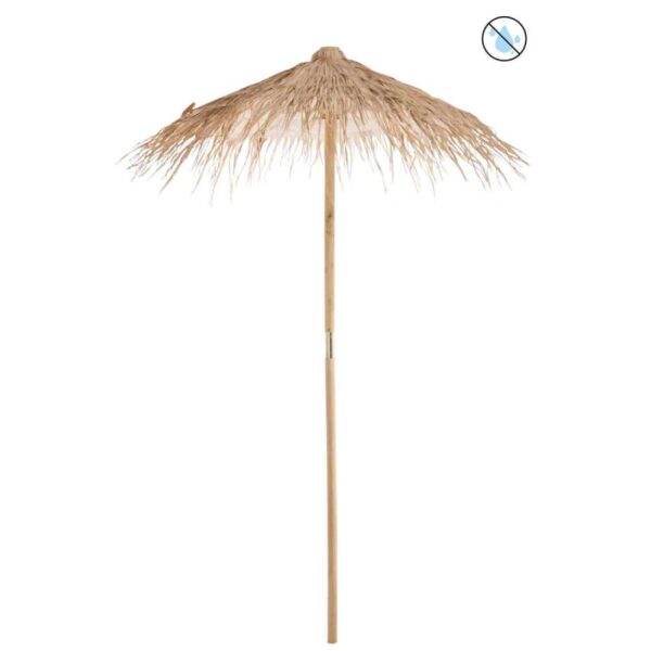 PARASOL STRAW NATURAL SMALL - Bilde 4