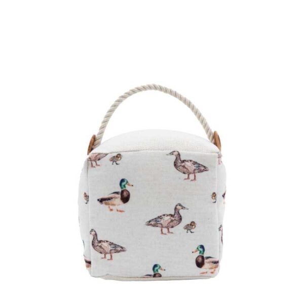 Watercolour Kilburn Duck Doorstop -