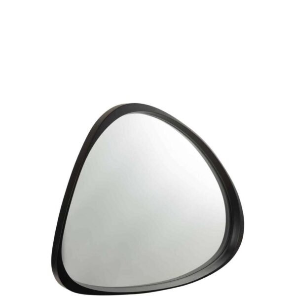 MIRROR GILES MDF/GLASS BLACK LARGE - Bilde 3