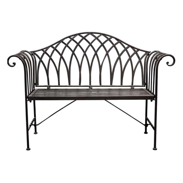 Duchess Outdoor Bench Noir- - Bilde 3