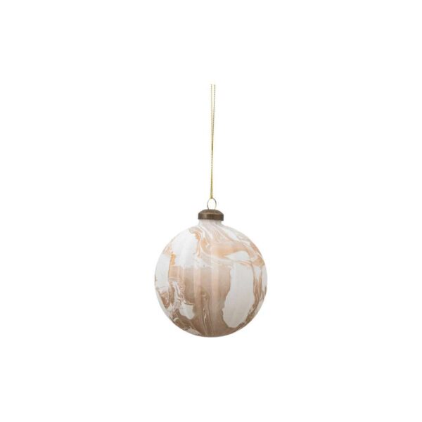 Tula Bauble Marbled Bronze (Set of 3) D100mm- - Bilde 2