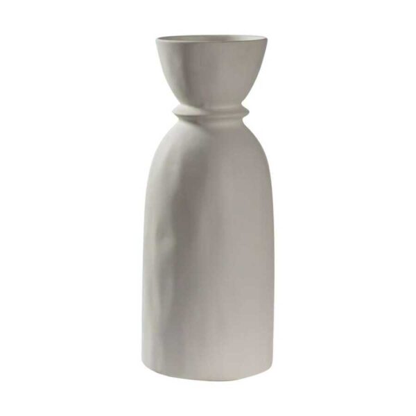 Takada Bottle Vase White 150x150x380mm-