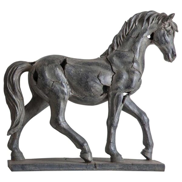 Tamir Antique Horse Statue 450x130x410mm- - Bilde 2