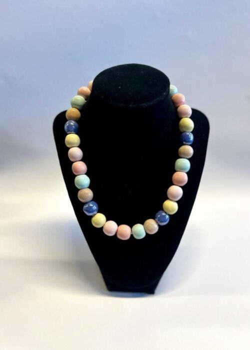 Kazuri smykke - Pebbles