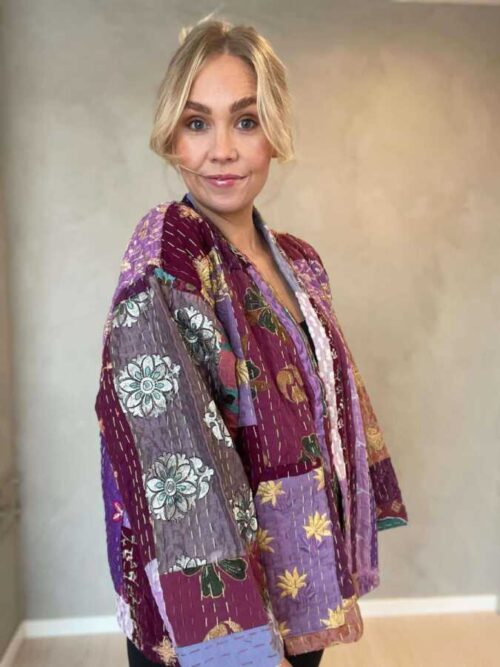 Wauw jakke - Gitte Jacket purple
