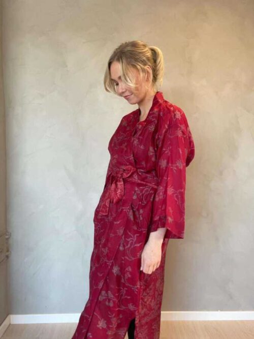 Wauw silkekimono unik