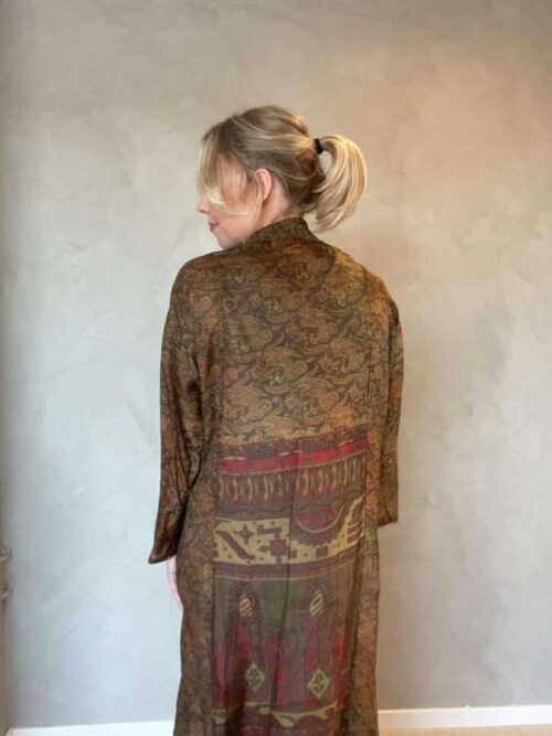 Wauw kjole - Queen dress silk unik - Bilde 3