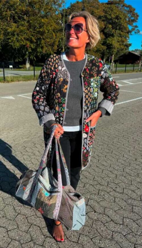 Lulu jakke - Long black