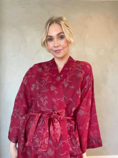 Wauw silkekimono unik