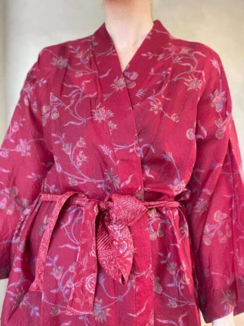 Wauw silkekimono unik