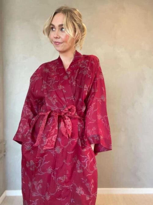 Wauw silkekimono unik