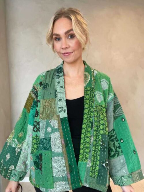 Wauw jakke - Gitte Jacket green