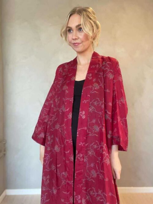 Wauw silkekimono unik