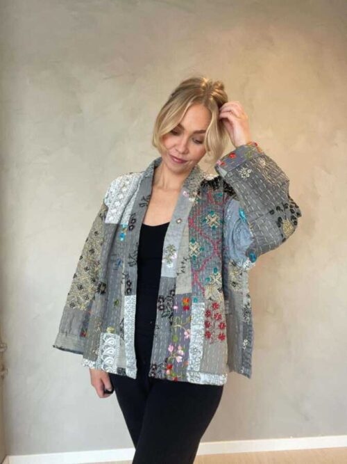 Wauw jakke - Gitte Jacket grey