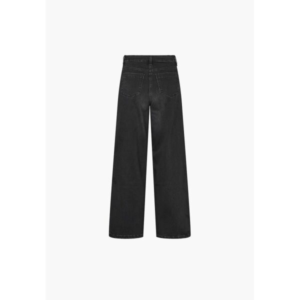 Laurie bukse - Carol Loose black washed denim - Bilde 4