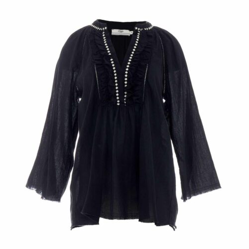 Devotion Twins bluse - Apology black