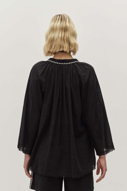 Devotion Twins bluse - Apology black