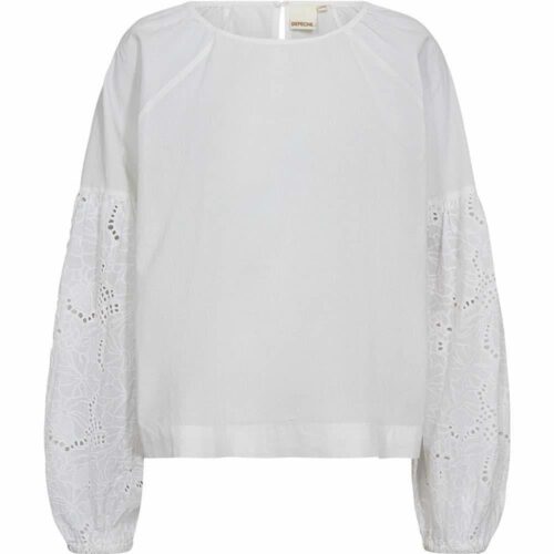 Depeche bluse med blondearm - Sylvie blouse