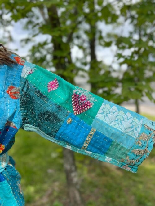 Wauw jakke - Gitte jacket turkis