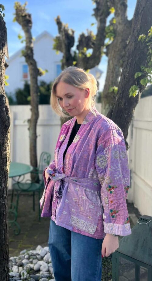 Wauw jakke - Gitte Jacket purple