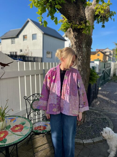 Wauw jakke - Gitte Jacket purple