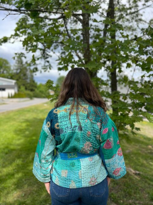 Wauw jakke - Gitte jacket turkis