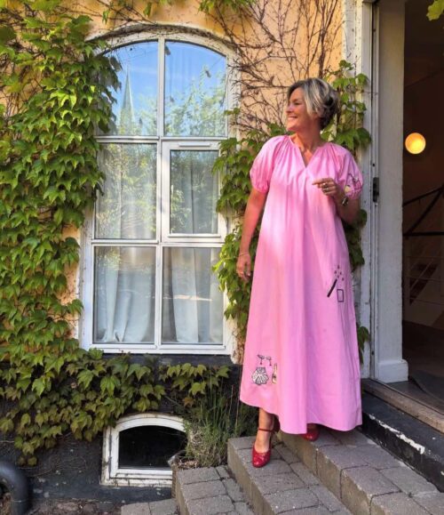 Wauw kjole - Oyster dress rosa