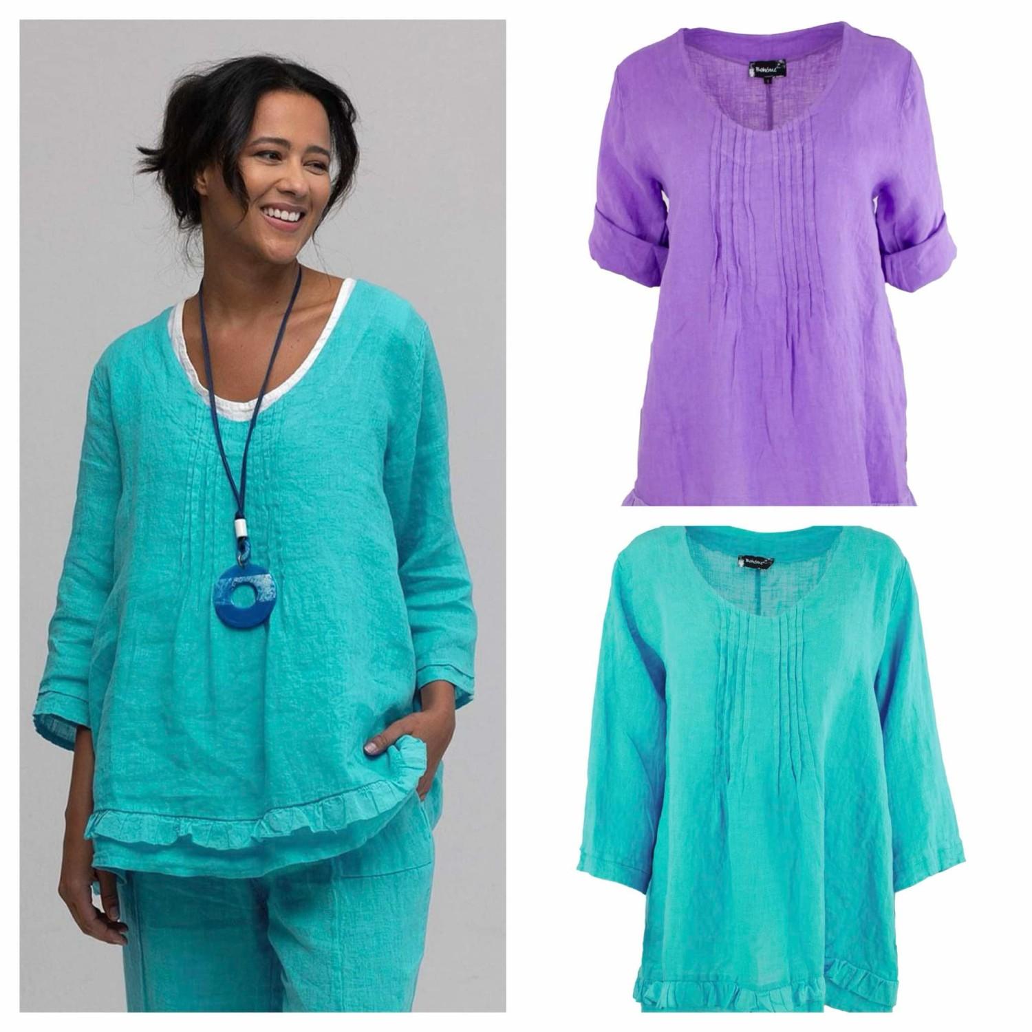 Boheme skjorte - top seams