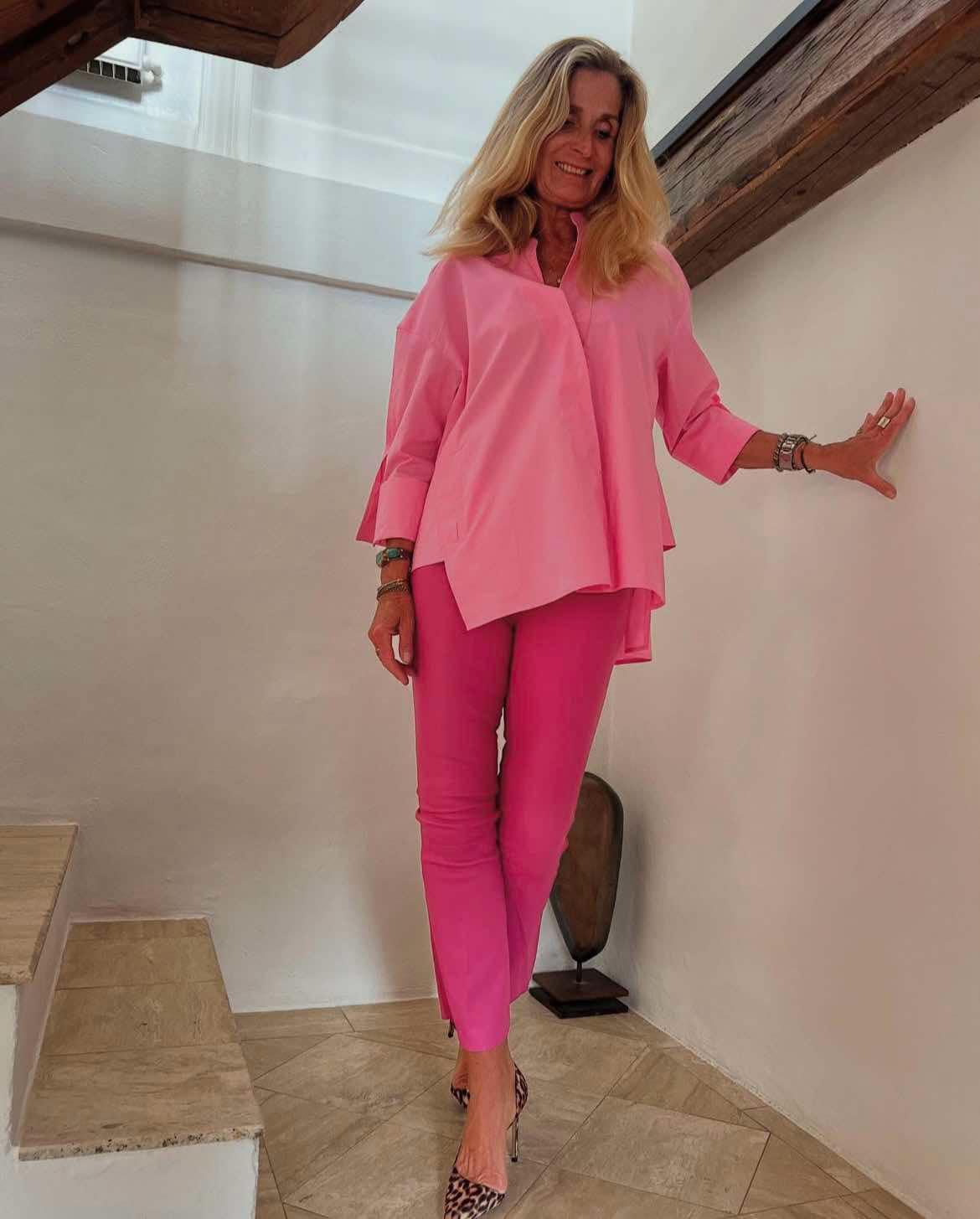 Wauw skjortebluse - Luna shirt bubblegum